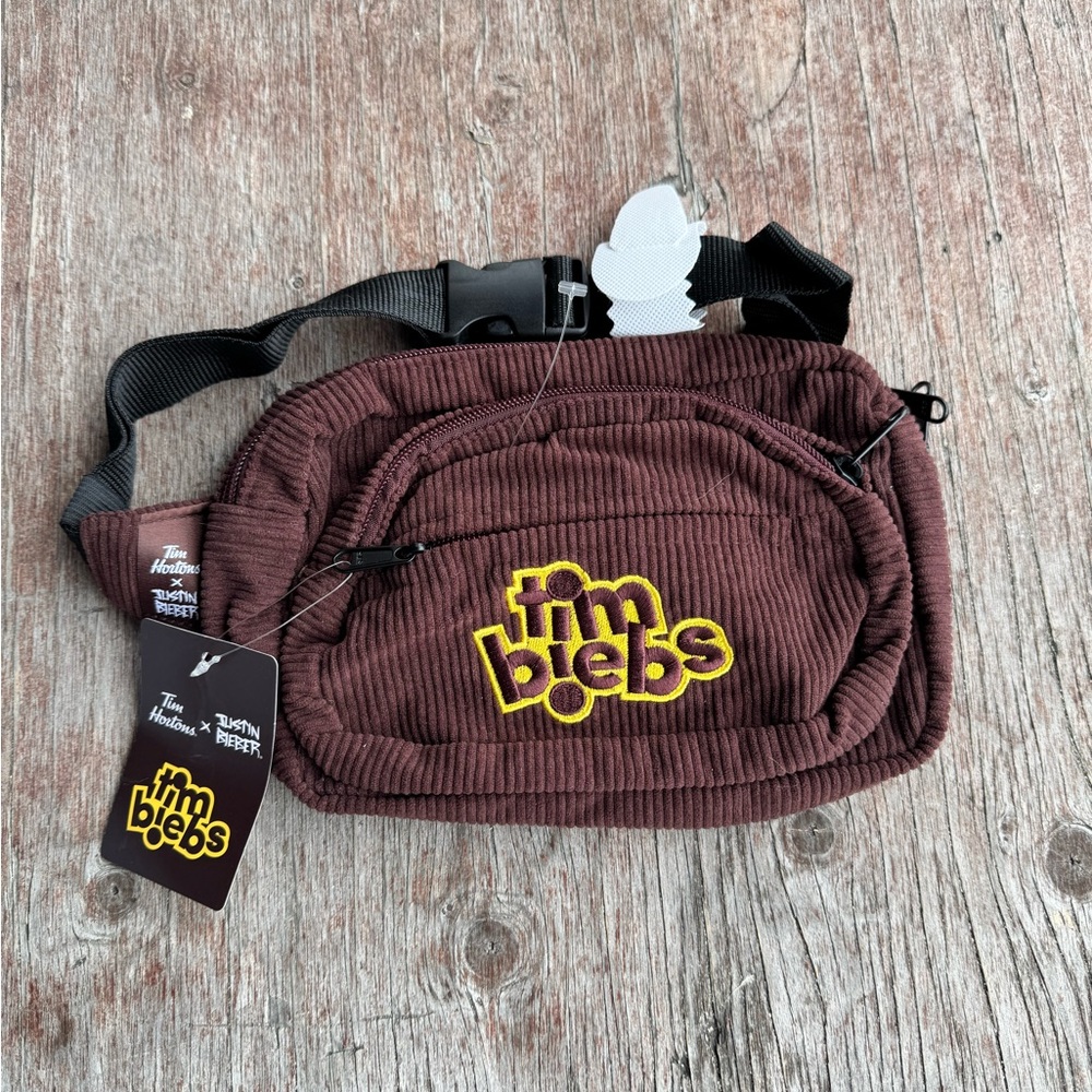 Justin Bieber x Tim Hortons Fanny Pack / New / Limited Edition